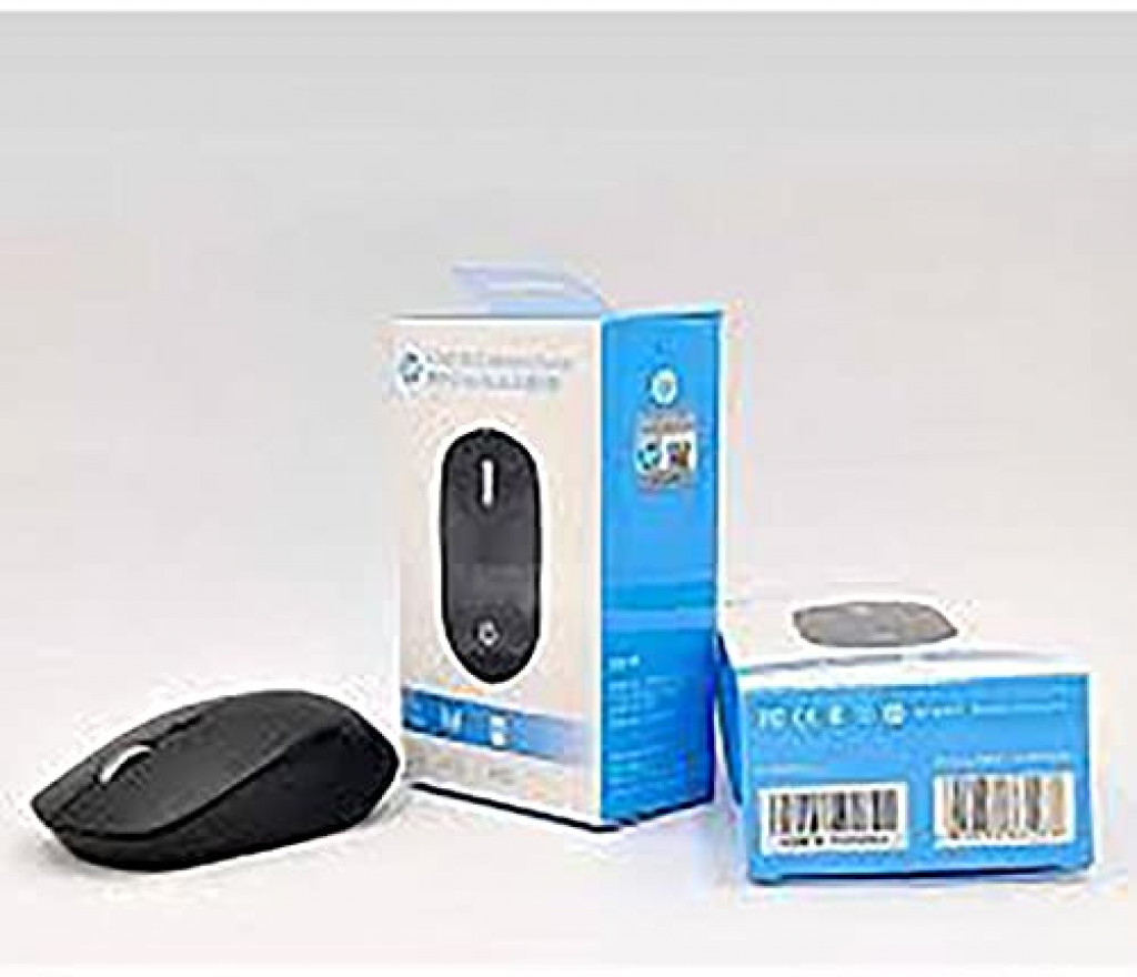 HP S9000 Wireless USB OPTICAL Mouse 2.4GHZ 1600 DPI For PC & Laptop Mac And Windows - Black