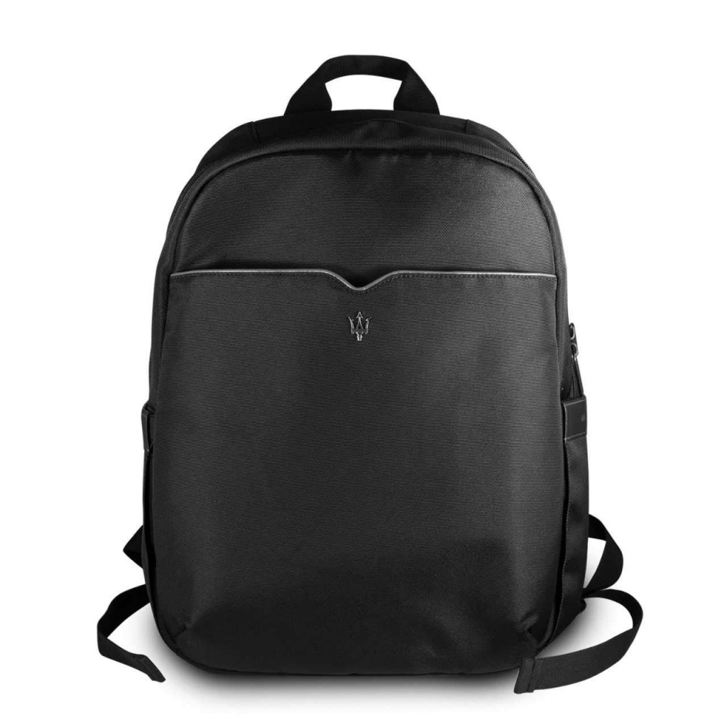 Maserati MAGTRBPS15BKG Gransport Pure Slim Backpack 15"- Black Gray Line Maserati MAGTRBPS15BKG Gransport Pure Slim Backpack 15"- Black Gray Line