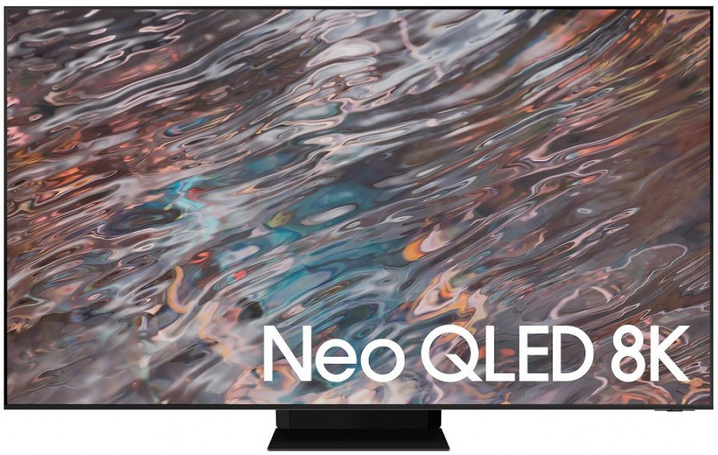 تلفزيون ذكي سامسونج 85 إنش نيو QLED 8K مع جهاز تحكم شمسي ، QN800A