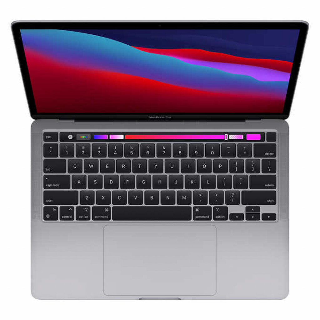 Apple MacBook Pro 2020 - 13 inch - with Touch Bar - M1 Processor - CPU 8C - GPU 8C - 512 GB - 8 GB RAM - Space Gray