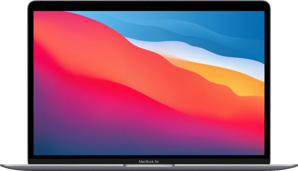 Apple Macbook Air, (13-Inch, Apple M1 chip with 8-core CPU and 8-core GPU, 8GB, 512GB, A2337), Eng-KB, Space Gray