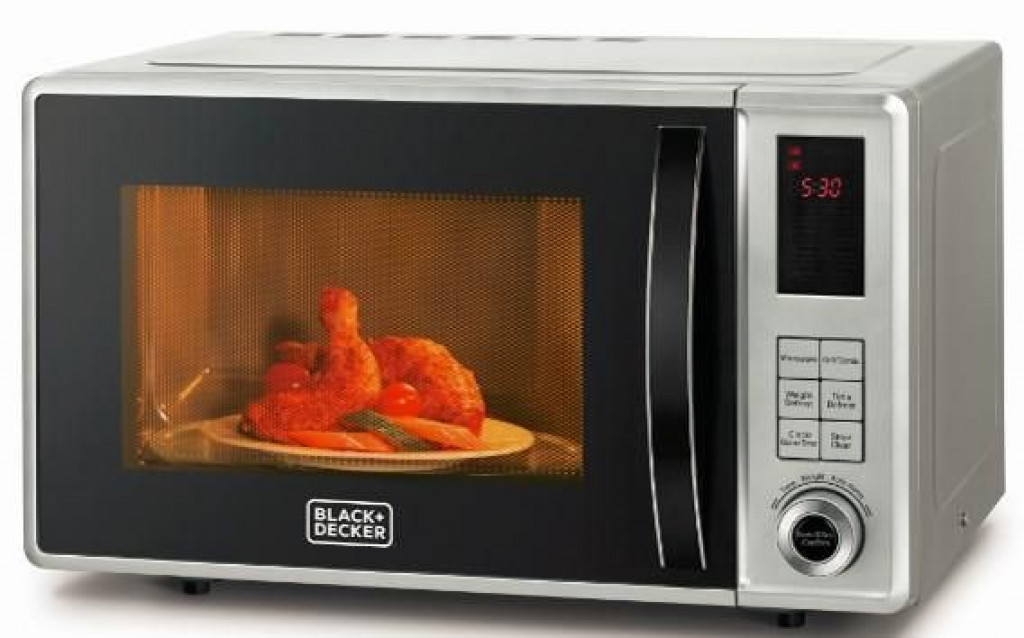 Black & Decker 23L Digital Microwave Oven with Grill, MZ2310PG-B5 Black & Decker 23L Digital Microwave Oven with Grill, MZ2310PG-B5