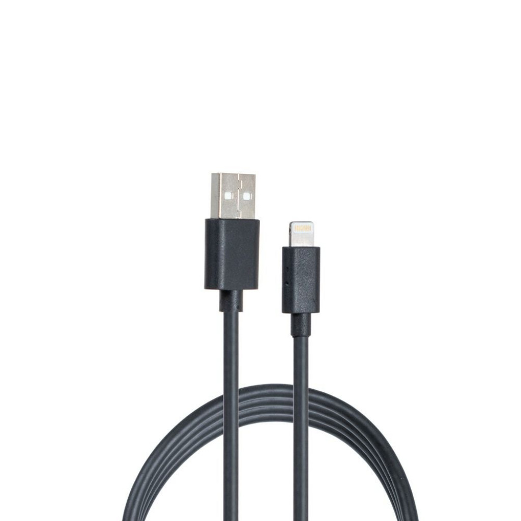 A.BST Lightning to USB MFI Sync & Charge Cable Tangle Free - 2M - Black