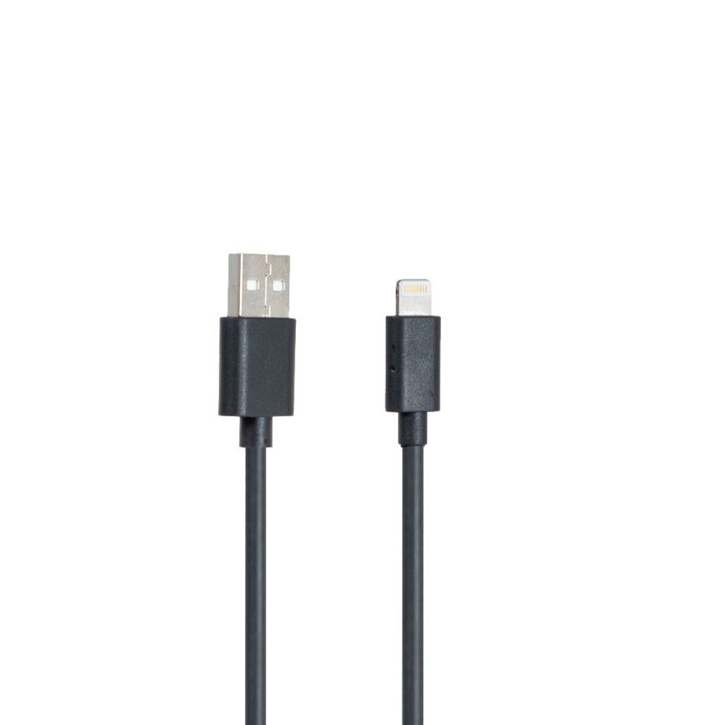 A.BST Lightning to USB MFI Sync & Charge Cable Tangle Free - 2M - Black