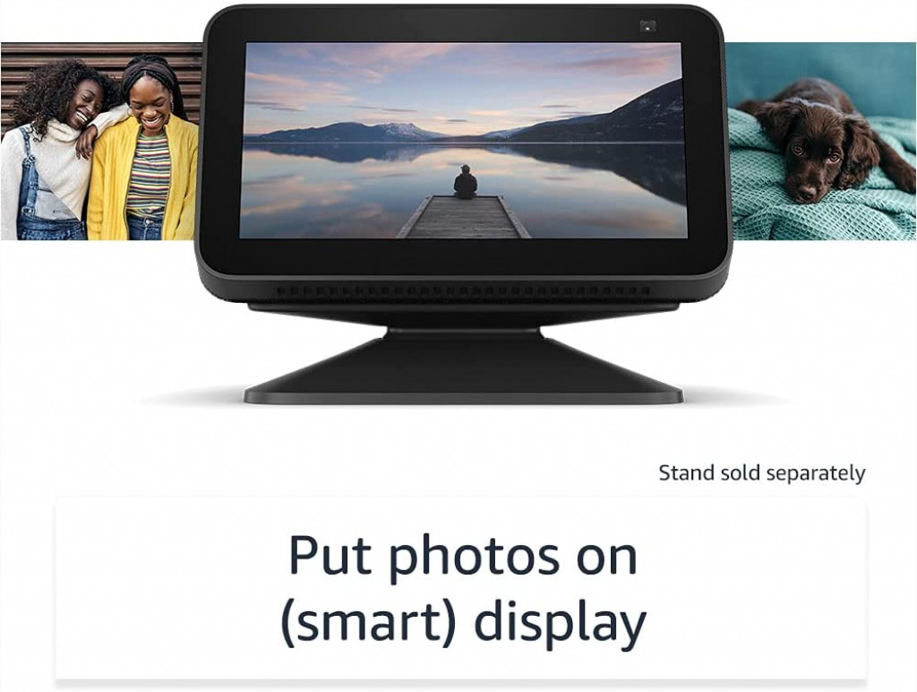 Echo Show 5 (2nd Gen, 2021 release) | Smart display with Alexa and 2 MP camera | Charcoal Echo Show 5 (2nd Gen, 2021 release) | Smart display with Alexa and 2 MP camera | Charcoal