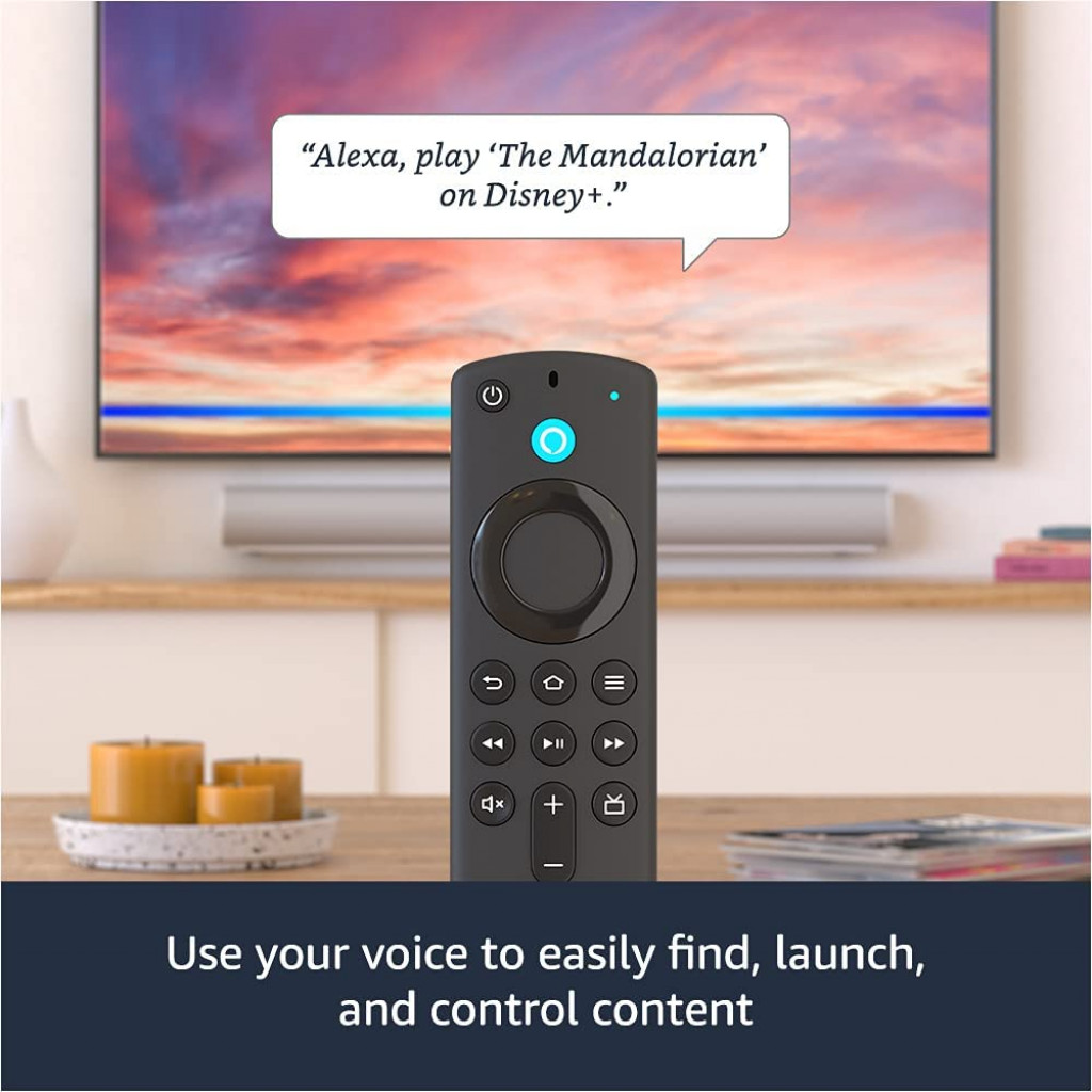 Fire TV Stick 4K streaming device with latest Alexa Voice Remote (includes TV controls), Dolby Vision Fire TV Stick 4K streaming device with latest Alexa Voice Remote (includes TV controls), Dolby Vision