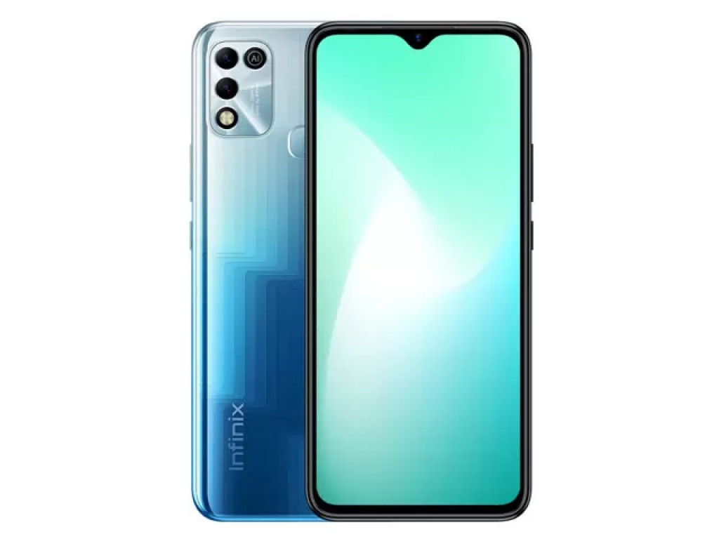 Infinix Hot 11 Play- 6.82-inch 64GB/4GB Dual SIM Mobile Phone- Exploratory Blue