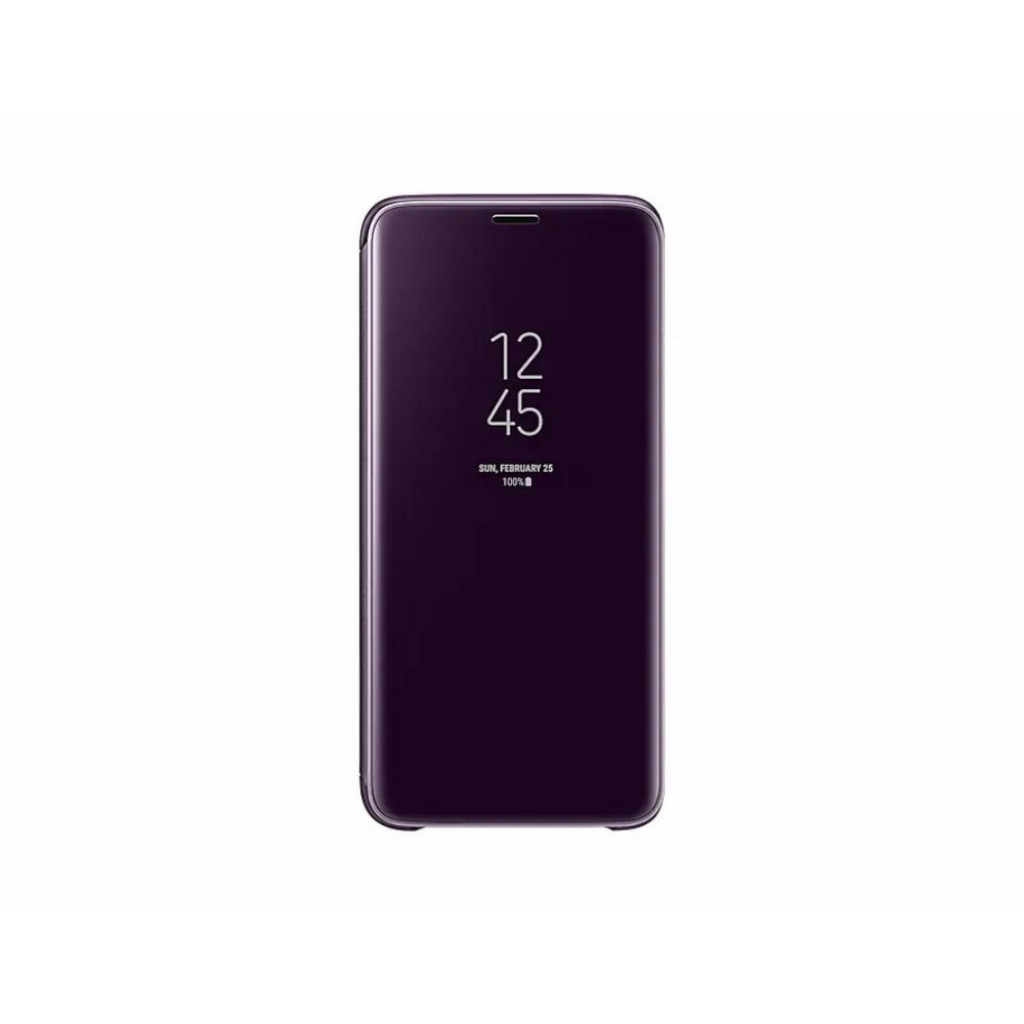 Samsung EF-ZG950CVE Galaxy S9 Clear View Stand Cover Violet Samsung EF-ZG950CVE Galaxy S9 Clear View Stand Cover Violet