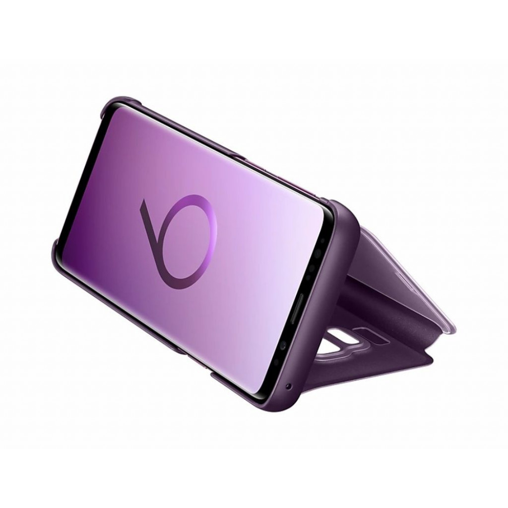Samsung EF-ZG950CVE Galaxy S9 Clear View Stand Cover Violet Samsung EF-ZG950CVE Galaxy S9 Clear View Stand Cover Violet