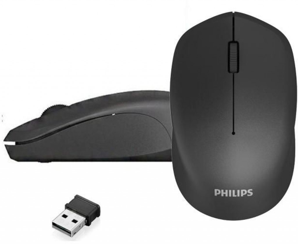 Philips M344 Wireless Mouse 2.4Ghz 1600DPI 3 Bottons -10m Range Philips M344 Wireless Mouse 2.4Ghz 1600DPI 3 Bottons -10m Range