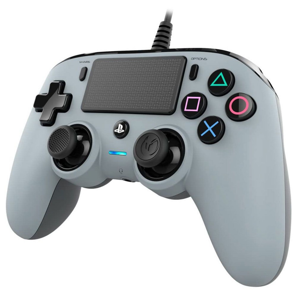 Nacon PS4 Wired Compact Controller - Grey
