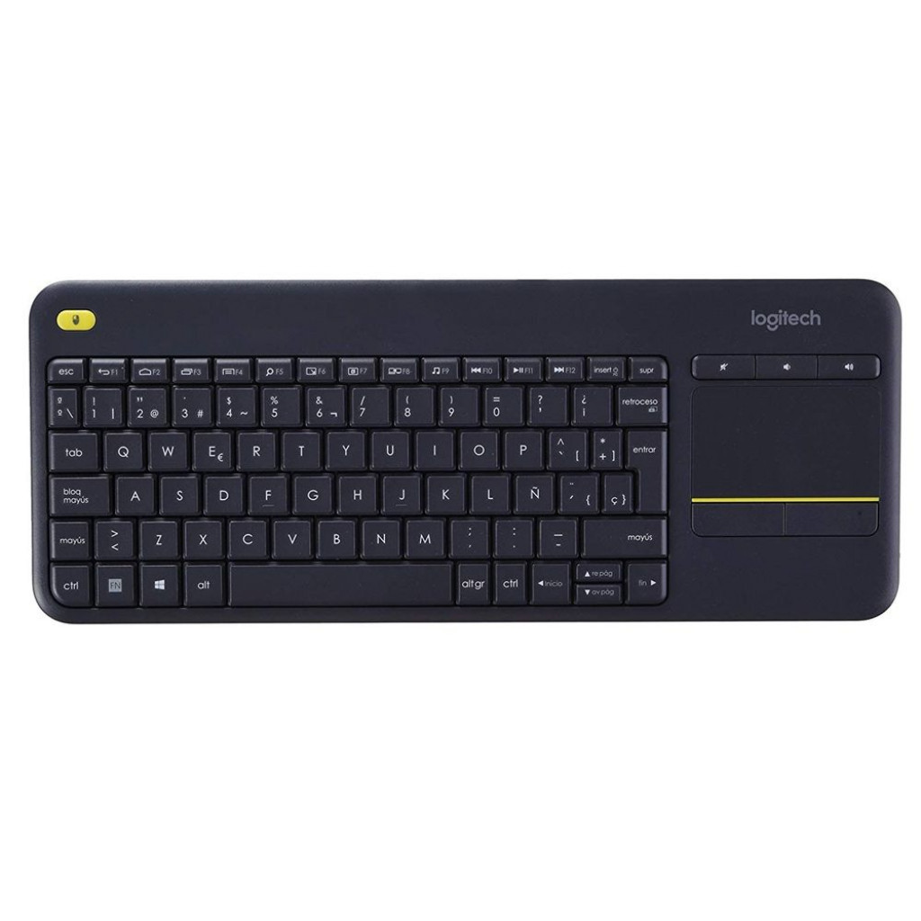 Logitech Wireless Touch Keyboard K400 Plus - Arabic - 920-007153 - Black