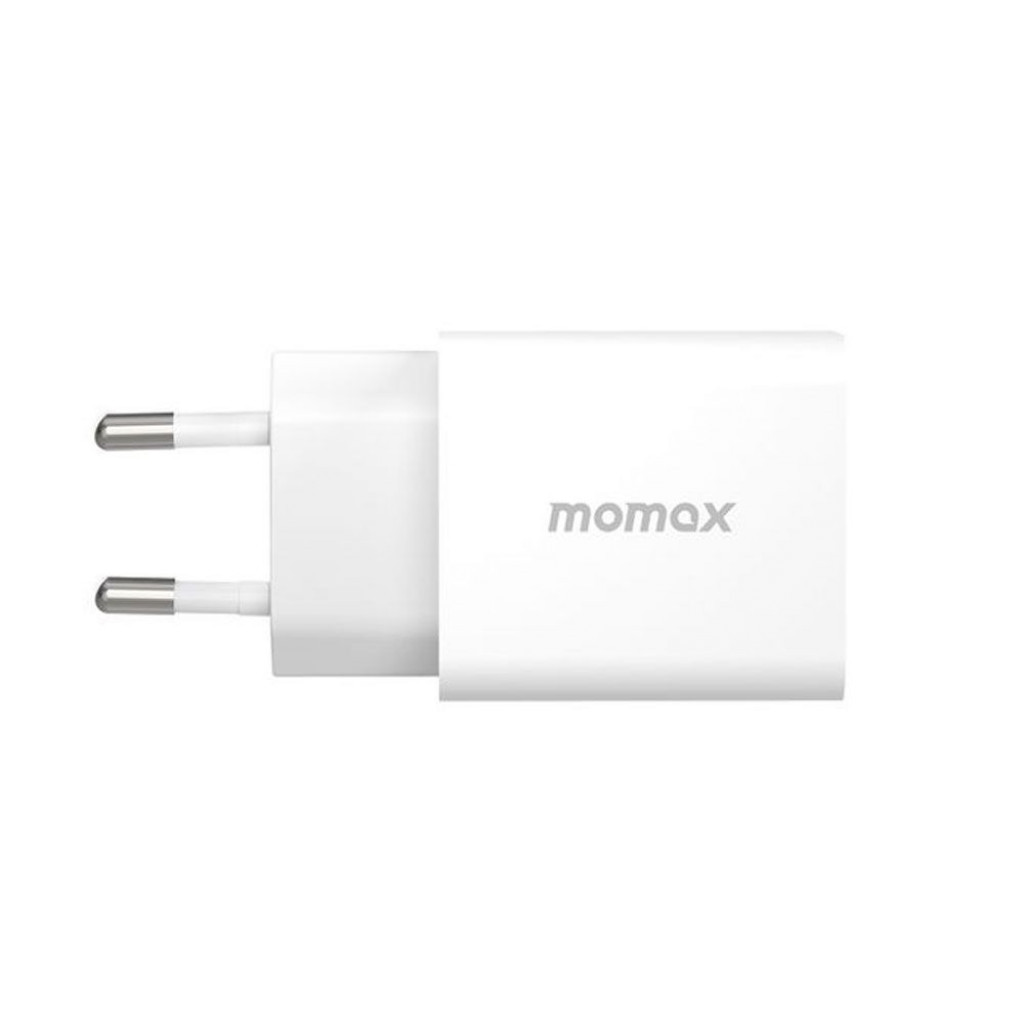 Momax شاحن Oneplug USB-C PD بقوة 30 وات - أبيض Momax شاحن Oneplug USB-C PD بقوة 30 وات - أبيض