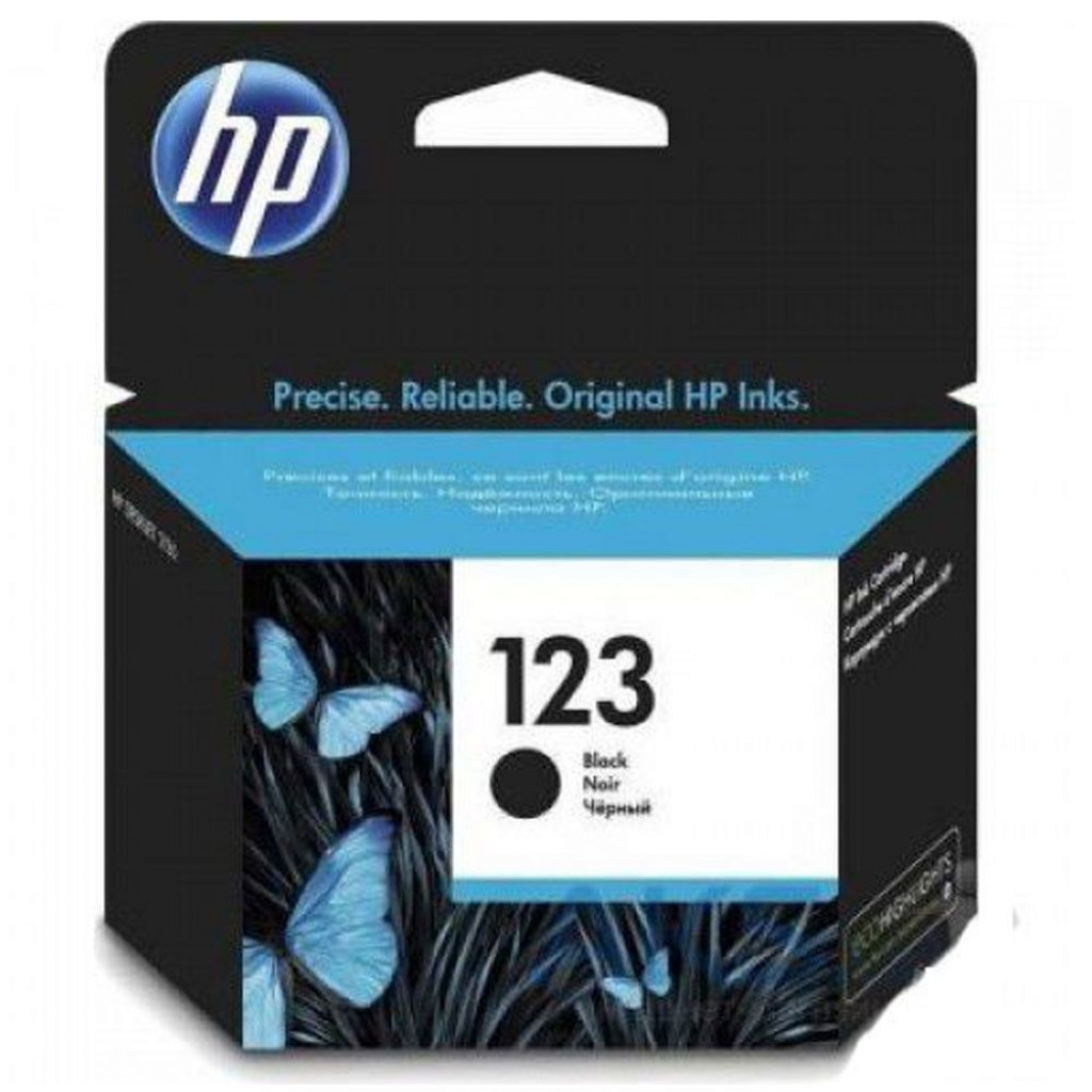 HP 123 Original Ink Cartridge - Black