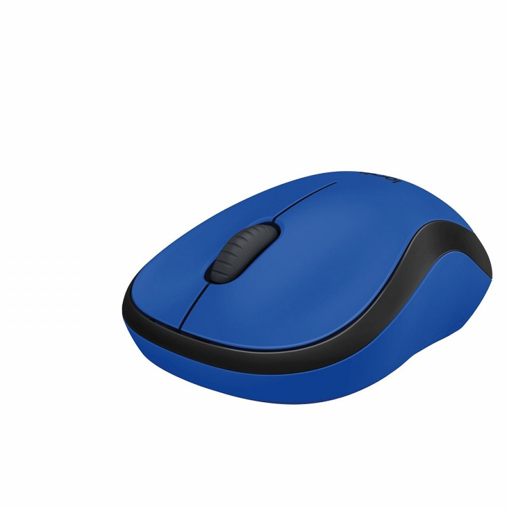 Logitech M220 Silent Wireless Mouse, Blue - 910-004879 Logitech M220 Silent Wireless Mouse, Blue - 910-004879
