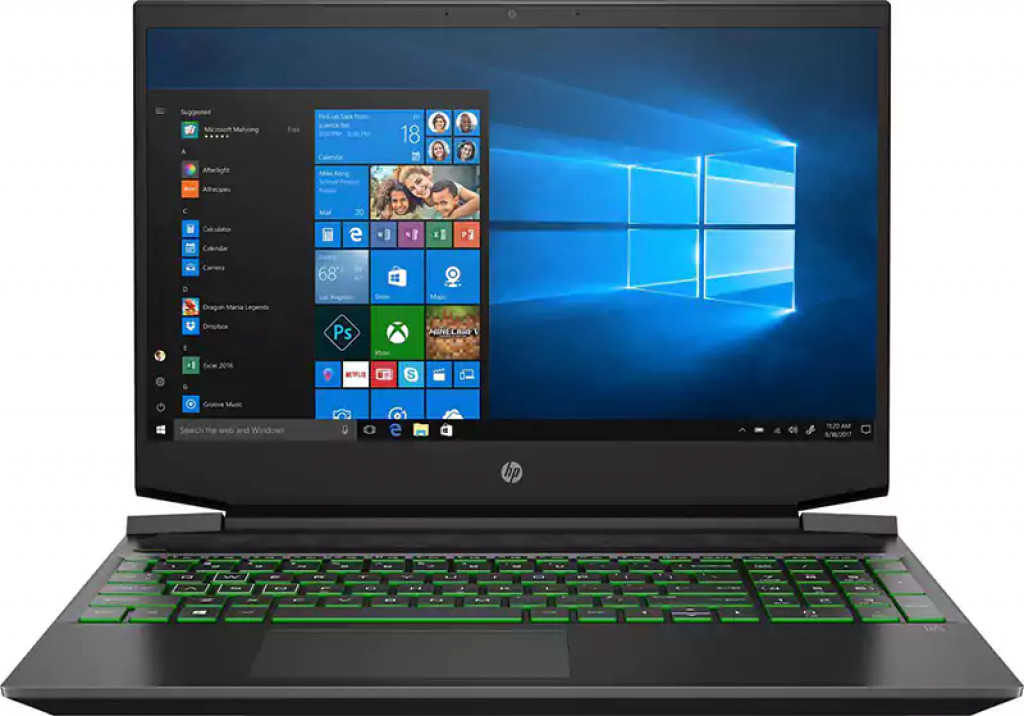 HP Laptop Pavilion Gaming 15-EC2010CA, AMD RYZEN 5-5600H, 8GB RAM, 512GB PCIE SSD, NIVDIA RTX3050-4GB, 15.6” FHD Display, Win 11, Black