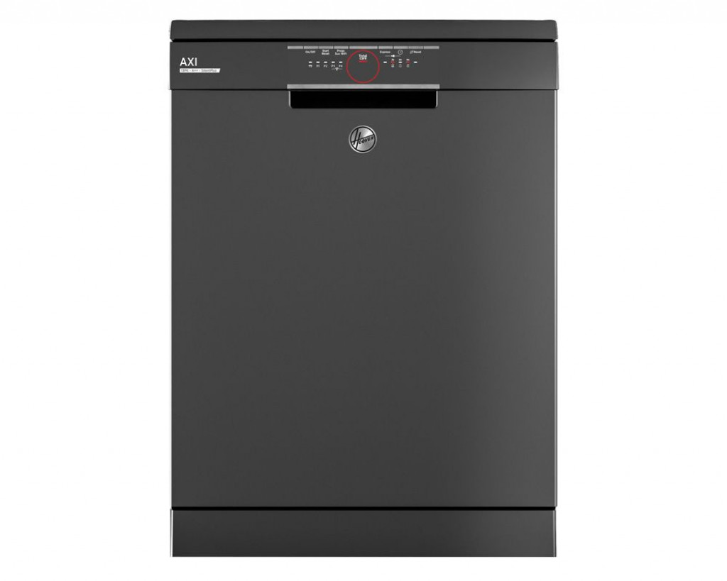 Hoover HDPN1L360PA-EGY Digital Touch Display Dishwasher, Wi-Fi, Steam Function