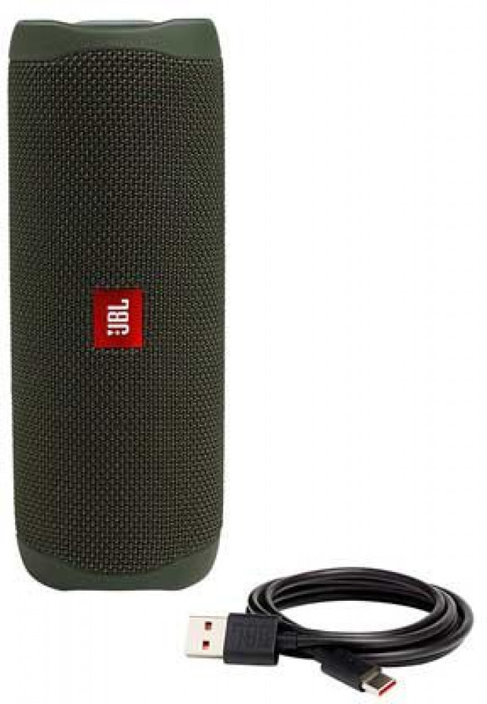 JBL Flip 5 Portable Speaker Waterproof Wireless Bluetooth - GREEN - JBLFLIP5GREN