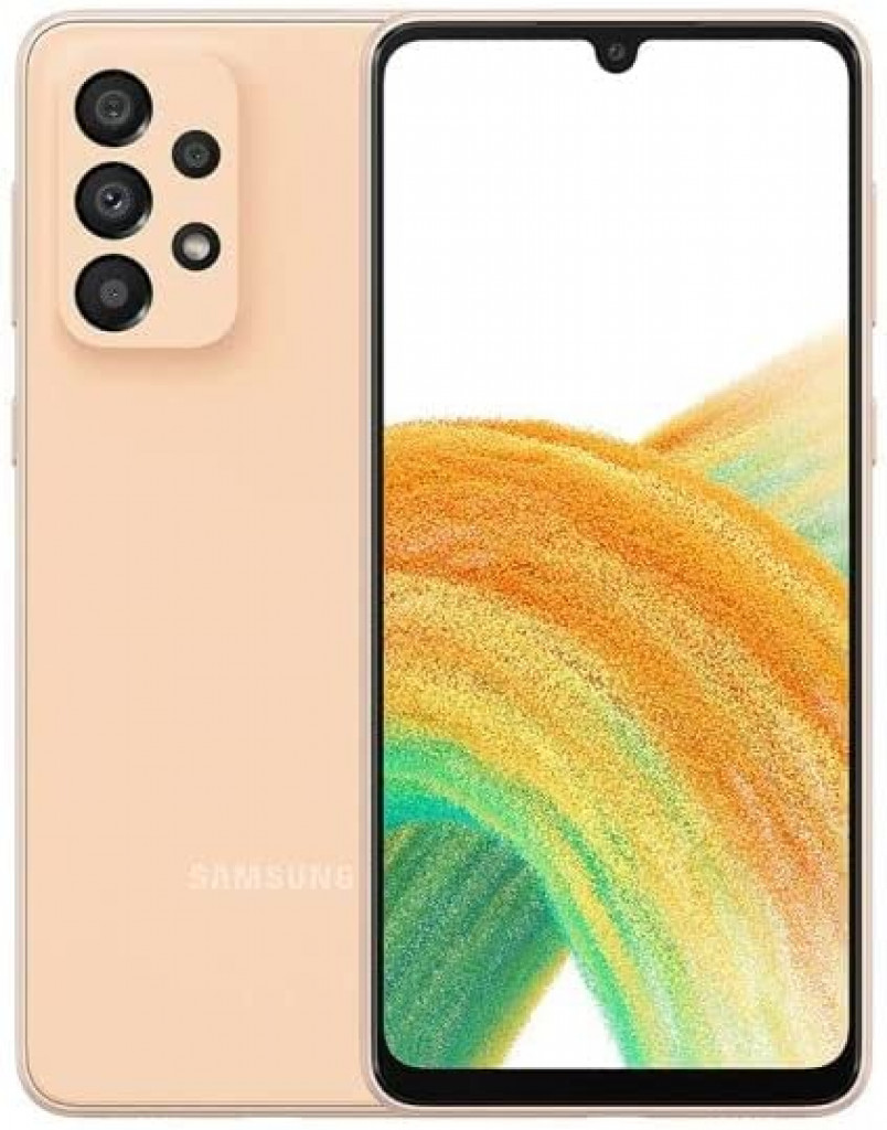 Samsung Galaxy A33 5G - 8GB RAM - 128GB - Peach Samsung Galaxy A33 5G - 8GB RAM - 128GB - Peach